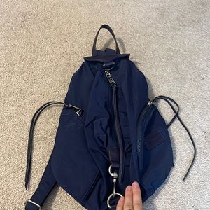 Navy Rebecca minkoff backpack